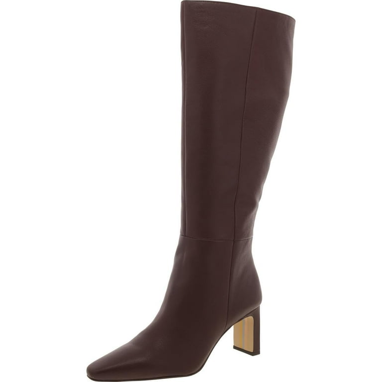 Sam Edelman Women's Sylvia Spiced Pecan Wide Calf Knee High Boot