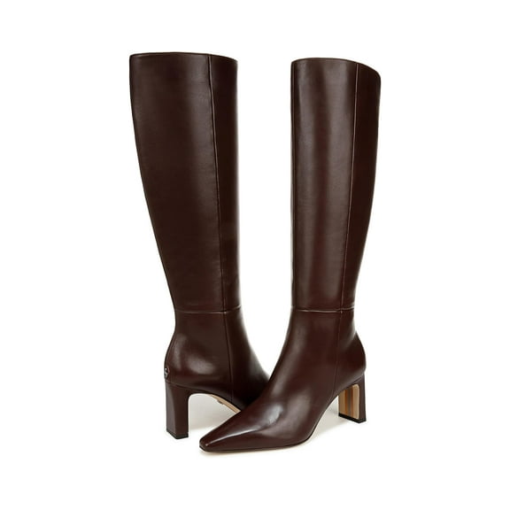 Sam Edelman Women's Sylvia Spiced Pecan Extra Wide Calf Knee High Boot 7.5W
