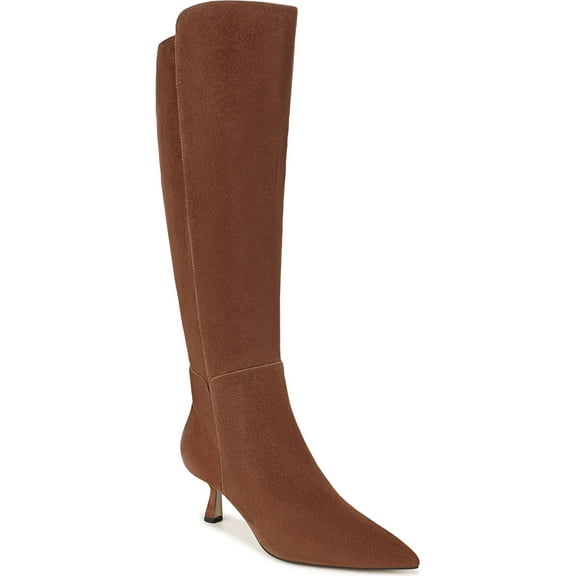 Sam Edelman Women's Taylin Pointed Toe Knee High Boot Dark Terra Toffee 6M