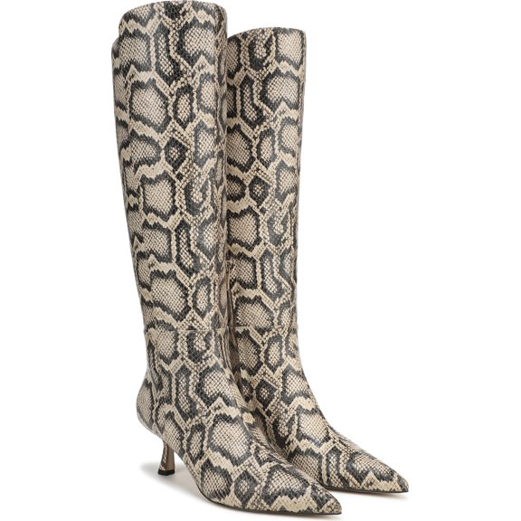 Sam Edelman Women's Taylin Pointed Toe Knee High Boot Roccia Wide Calf 9.5M