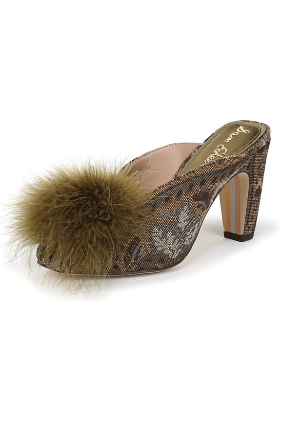 Women's Witney Feather Embellished Pump Olive Multi 6M