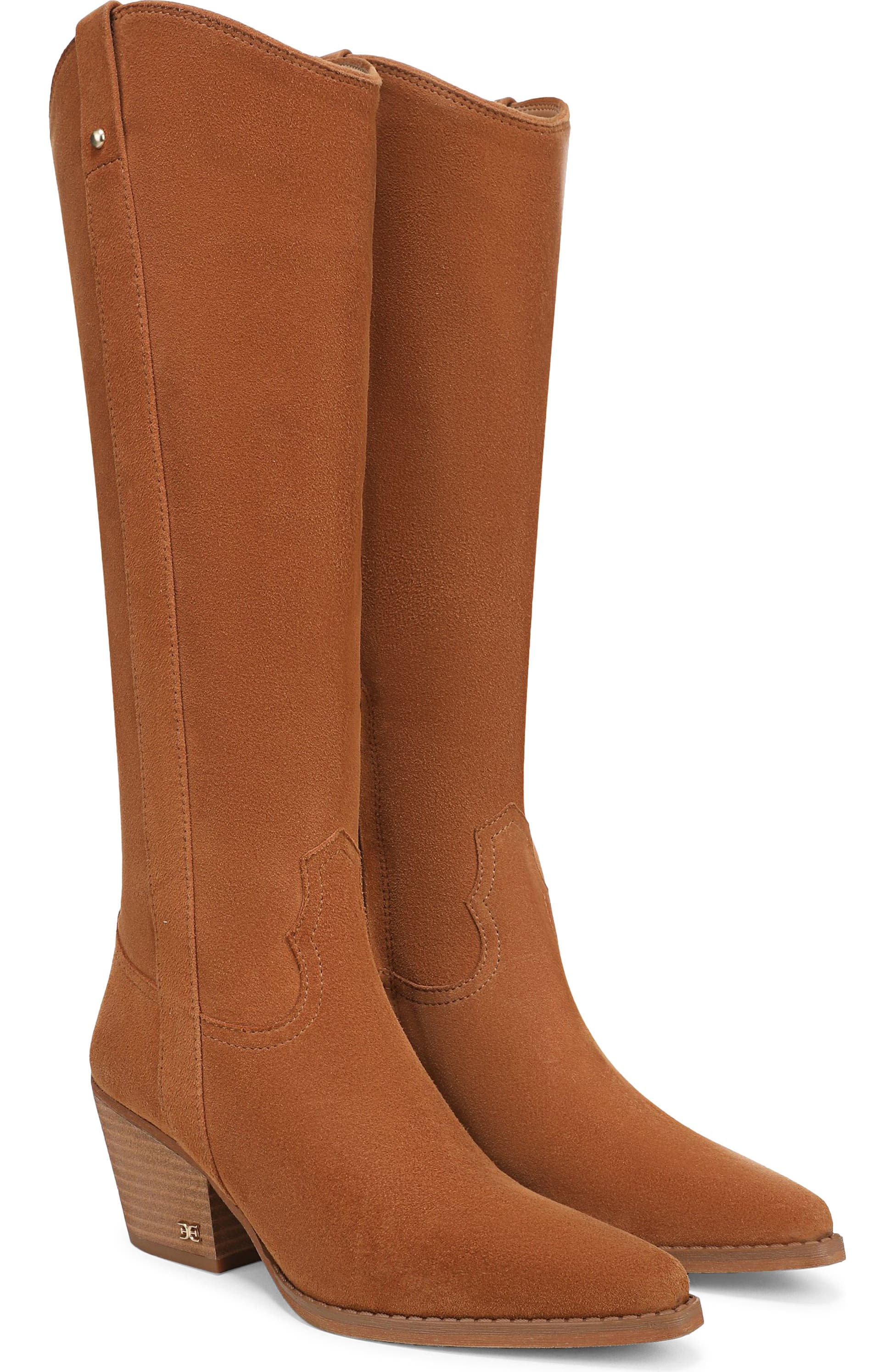 (取寄) サムエデルマン レディース ワイアット Sam Edelman women Wyatt Frontier Brown Wide Calf Sam Edelman Women's Wyatt Western Boot Frontier Brown Wide Calf