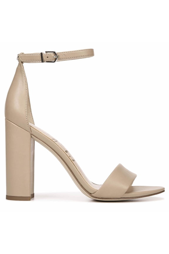 Womens Yaro Heeled Sandal 11 Classic Nude Leather