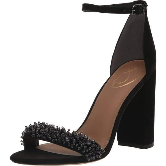 Sam Edelman Women's Yaro Heels Black Pearl 10.5M