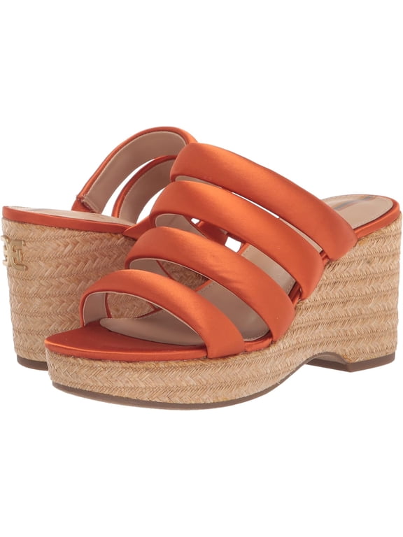 Women's Yuki Platform Wedge Sandal Cali Orange 7M