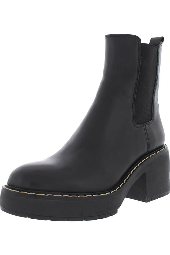 Women's Anderson Chelsea Boot Black Leather 10M