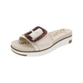 thumbnail image 1 of Sam Edelman Womens Ariane Leather Slip On Slide Sandals, 1 of 3