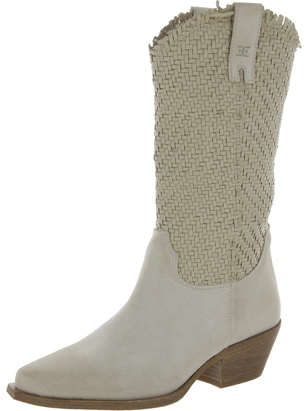 Coconuts By Matisse Women's Cisco Cowboy Boots | Faux Leather Almond Toe Western Boots | 12" Shaft Pull-On