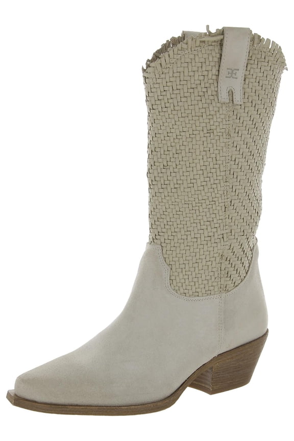 Womens Brenda Leather Almond Toe Cowboy, Western Boots