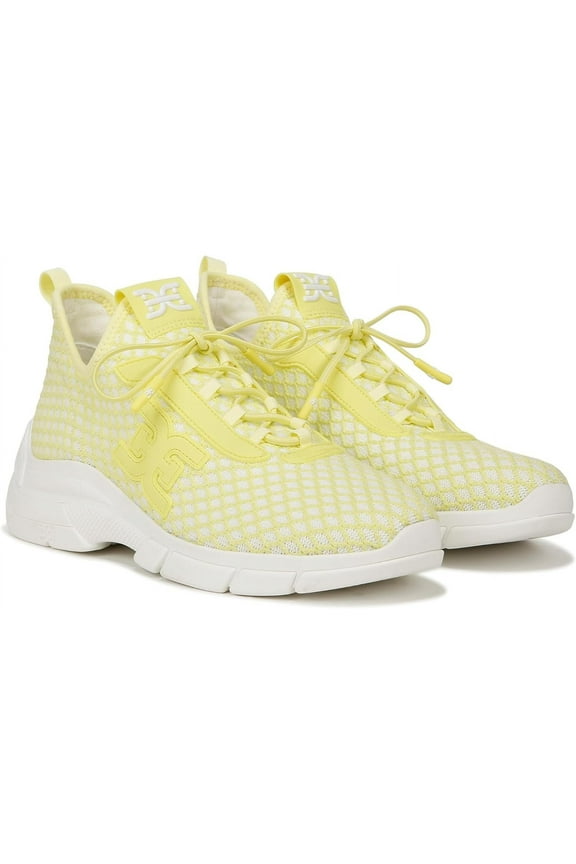 Womens Cami Lace Up Knit Sneaker Lime Multi 7.5M