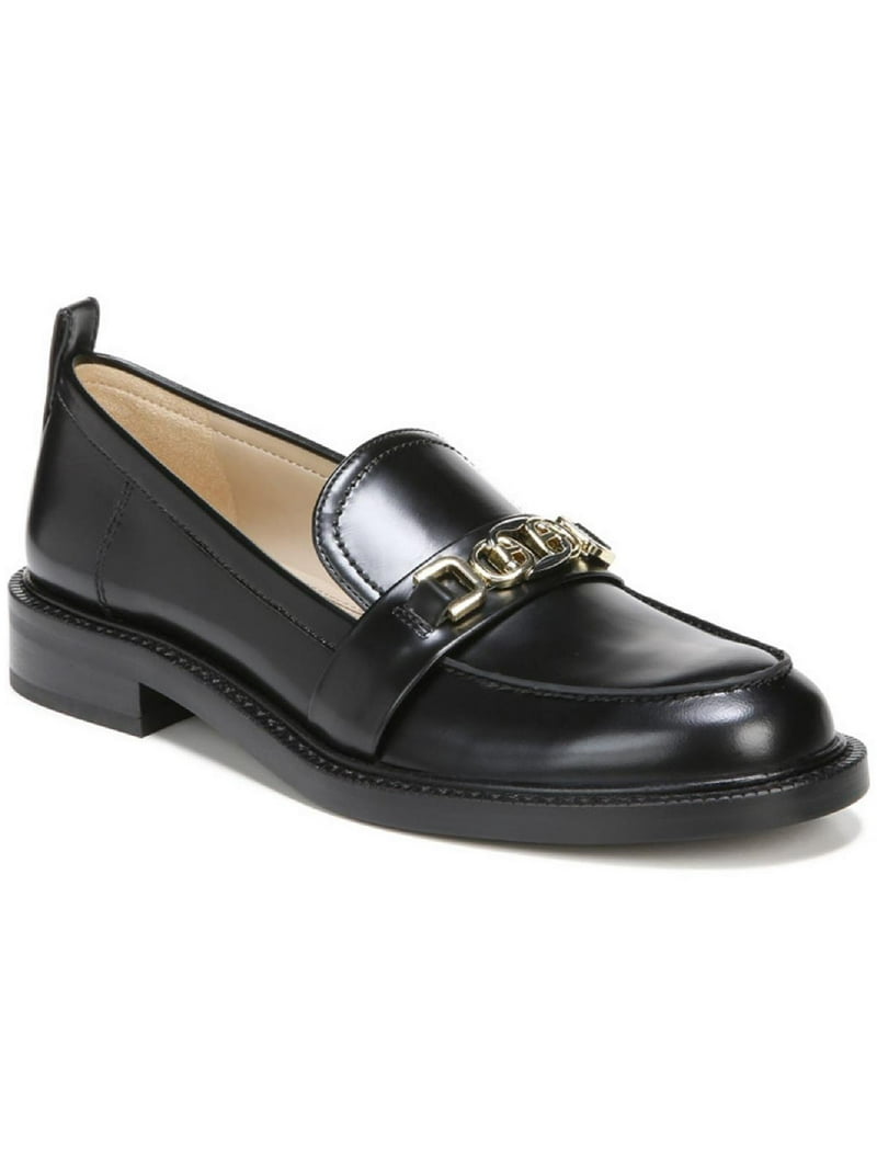 Sam Edelman Womens Christy Leather Slip On Loafers Black 10  display picture 3