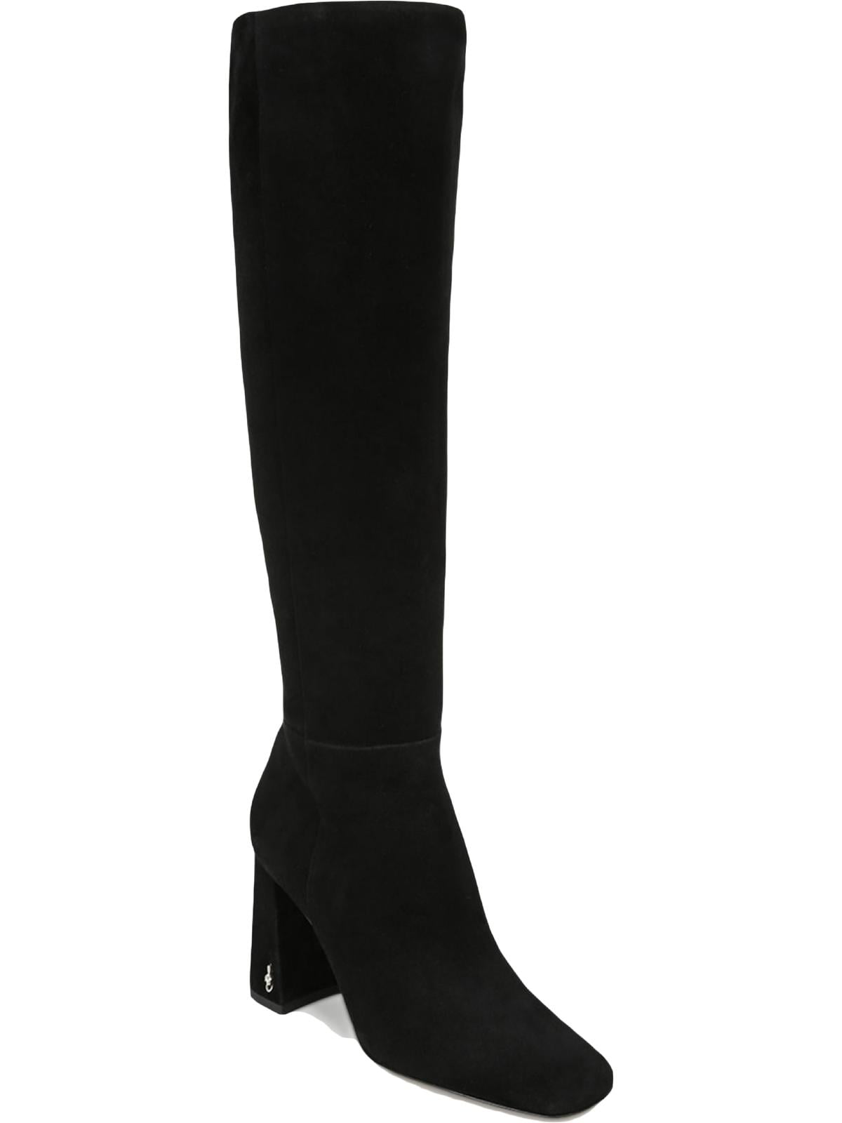 Sam Edelman Womens Clarem Suede Tall Knee-High Boots - Walmart.com