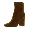 thumbnail image 1 of Sam Edelman Womens Codie Suede Square Toe Booties, 1 of 3