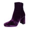 thumbnail image 1 of Sam Edelman Womens Codie  Velvet Block Heel Ankle Boots, 1 of 3