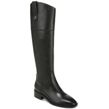 Sam Edelman Womens Drina ATH Leather Wide Calf Knee-High Boots ...