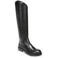 thumbnail image 1 of Sam Edelman Womens Fable Leather Knee-High Boots Black 9.5 Medium (B,M), 1 of 5