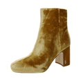 thumbnail image 1 of Sam Edelman Womens Fawn 2 Velvet Block Heel Ankle Boots, 1 of 3