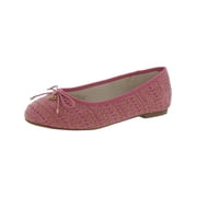 Sam Edelman Girls Felicia Kids Pink Rose Multi Ballet Flat 4M