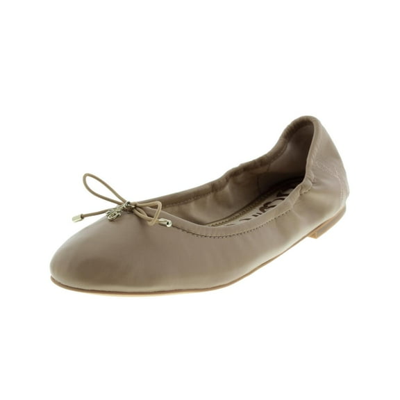 Sam Edelman Womens Felicia Leather Bow Ballet Flats