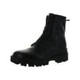 thumbnail image 1 of Sam Edelman Women's Garret Black Leather Platform Combat Boots 8M, 1 of 3