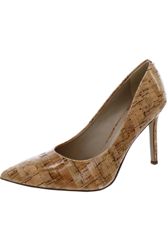 Womens Hazel Cork Pointed Toe Pumps