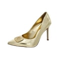 thumbnail image 1 of Sam Edelman Womens Hazel Radiant Faux Leather Embossed Pumps, 1 of 3
