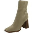 thumbnail image 1 of Sam Edelman Womens Ivette Suede Square Toe Ankle Boots, 1 of 3