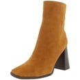 thumbnail image 1 of Sam Edelman Womens Ivette Suede Square Toe Ankle Boots, 1 of 3