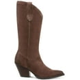thumbnail image 1 of Sam Edelman Womens Jamie Suede Pointed Toe Cowboy, Western Boots, 1 of 3