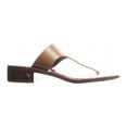 thumbnail image 1 of Sam Edelman Womens Jaynee Brown T-Strap Heels Brown, 1 of 4