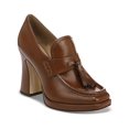 thumbnail image 1 of Sam Edelman Womens Jed Faux Leather Square Toe Loafer Heels, 1 of 2