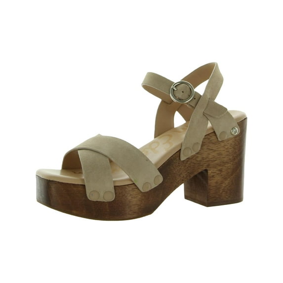 Sam Edelman Womens Josefine Suede Wood Heels