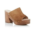 thumbnail image 1 of Sam Edelman Womens Josselyn Suede Platform Block Heel, 1 of 5