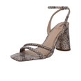 thumbnail image 1 of Sam Edelman Womens Kia Snake Print Ankle Strap Heel Sandals, 1 of 3