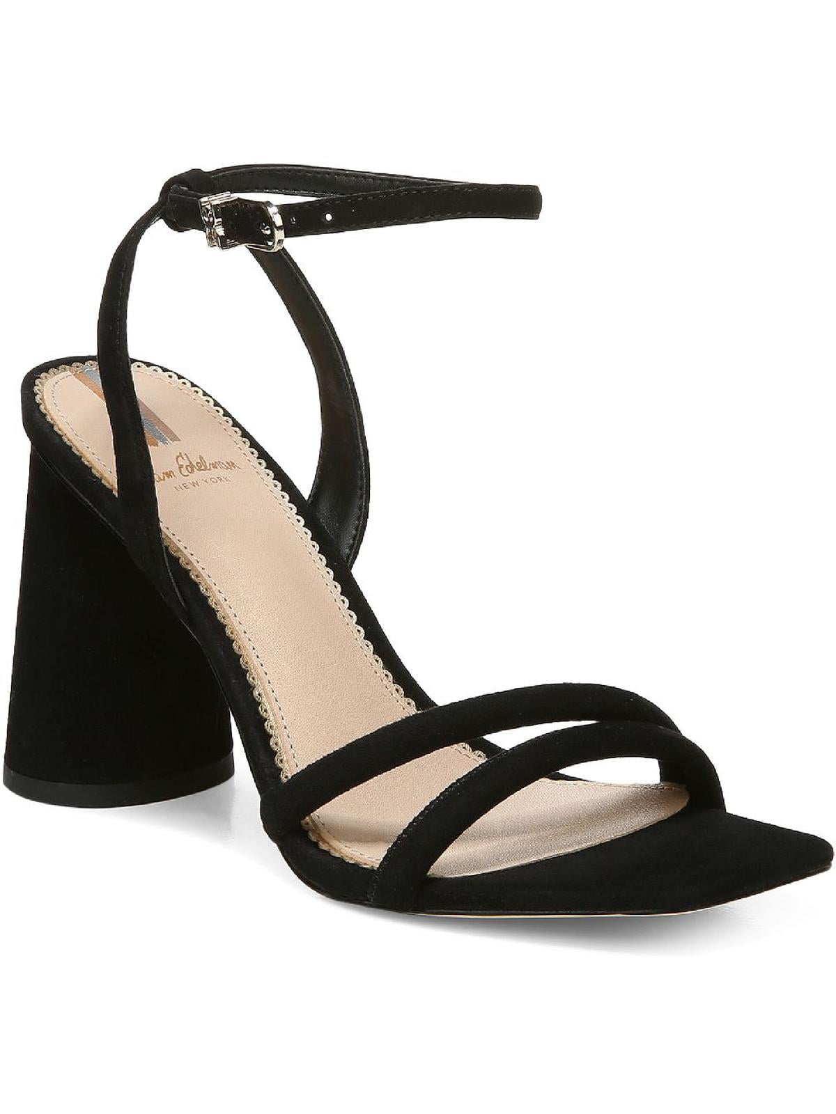 Sam Edelman Womens Kia Metallic Ankle Strap Heel Sandals - Walmart.com