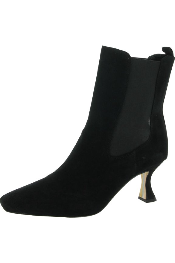 Womens Lani Suede Ankle Booties