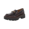thumbnail image 1 of Sam Edelman Womens Laurs Patent Lug Sole Loafers, 1 of 3