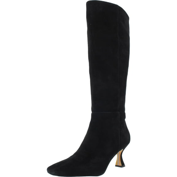 Sam Edelman Women's Leigh Knee High Boots Black Suede 10M