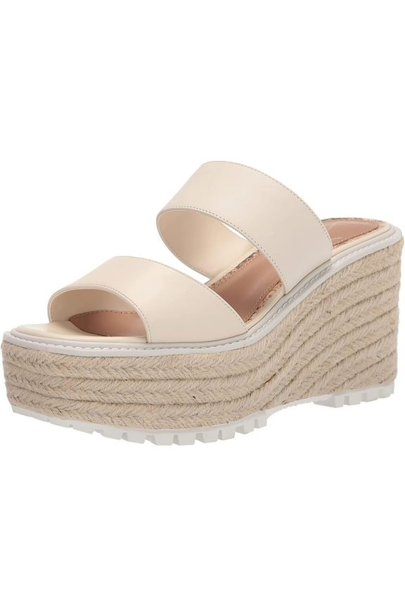 Womens Luca Espadrille Wedge Sandal 8 Modern Ivory