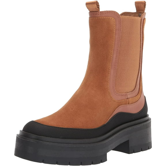 Sam Edelman Women's Lulia Chelsea Boots Camel/New Whiskey 6M