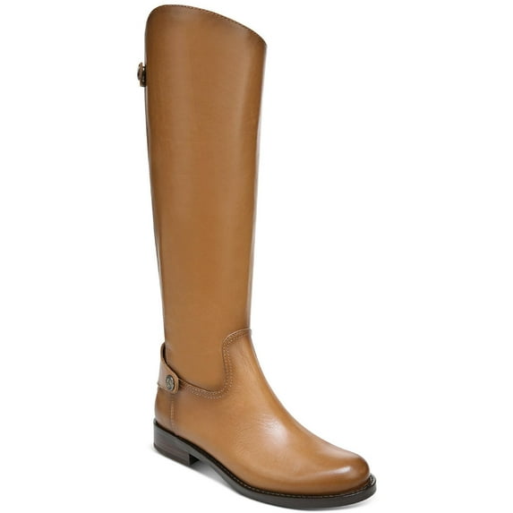Sam Edelman Womens Mikala 2 Leather Wide Calf Knee-High Boots
