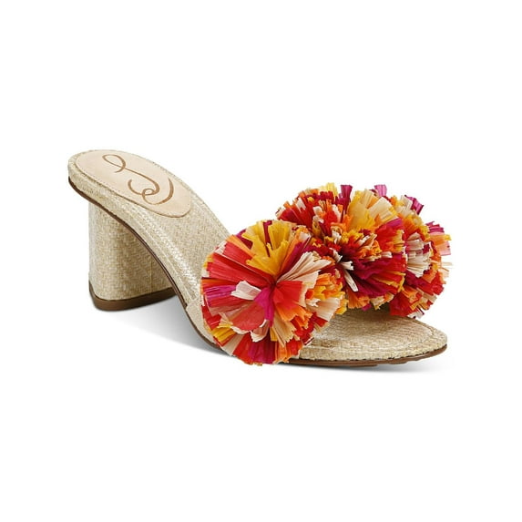 Sam Edelman Womens Olia Pom Slide Heels