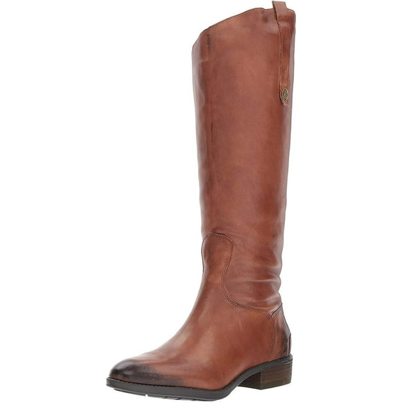 Sam Edelman Womens Penny 2 Leather Wide Calf Riding Boots