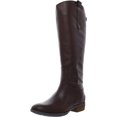 thumbnail image 1 of Sam Edelman Womens Penny 2 Leather Wide Calf Riding Boots, 1 of 3