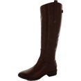 thumbnail image 1 of Sam Edelman Womens Penny Leather Knee High Riding Boots, 1 of 3