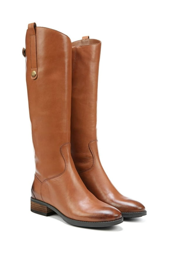 Women's Penny 2 Knee-High Riding Boots Whiskey Leather Wide Calf 6M