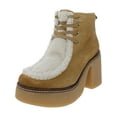 thumbnail image 1 of Sam Edelman Womens Shaw Suede Block Heel Chukka Boots, 1 of 3