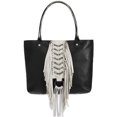 thumbnail image 1 of Sam Edelman Womens Solana Leather Fringe Tote Handbag, 1 of 1