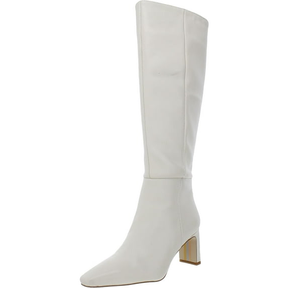Sam Edelman Women's Sylvia Modern Ivory Knee High Boot 7M