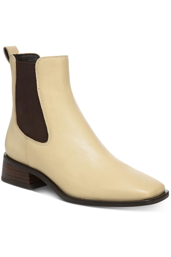 Women's Thelma Ankle Boots Eggshell Leather 7M